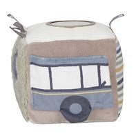 Nijntje fluffy activiteitenkubus + geluid blauw - thumbnail