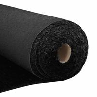 Kunstgras Zwart 5 x 1 m Polypropyleen - thumbnail