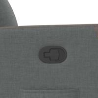 Sta-op-stoel verstelbaar stof donkergrijs - thumbnail