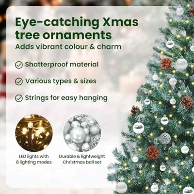 VidaXL Kunstkerstboom met 150 led groen 150 cm pvc en staal