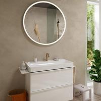 Hansgrohe Tecturis S ééngreeps wastafelkraan 110 Fine CoolStart met PopUp trekwaste, Brushed Bronze - thumbnail