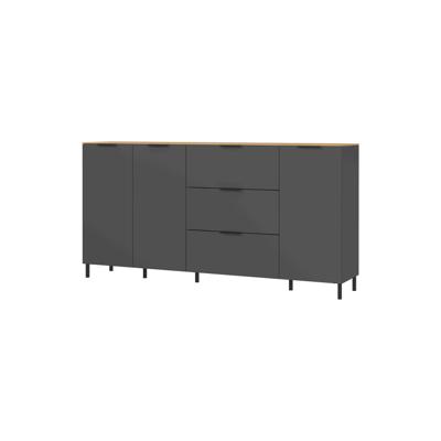 Dressoir Amalfi Grafiet-Eiken L Dressoir Amalfi Grafiet-Eiken L