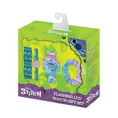 Disney Stitch LCD-Horloge Cadeauset