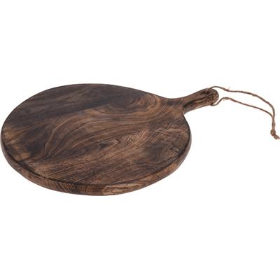 Serveerplank Bruin Gebrand Ø29cm Serveerplank Bruin Gebrand Ø29cm