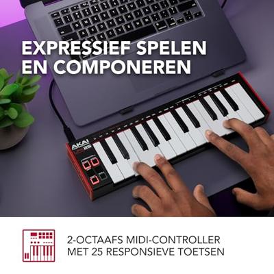 AKAI LPK 25 MKII - USB/MIDI Mini control keyboard