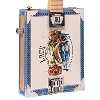 Lace Cigar Box Guitar Gone Fishin' 3-string 3-snarige elektrische gitaar - thumbnail