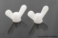 Vleugelmoer, M5, Nylon (2st) - thumbnail