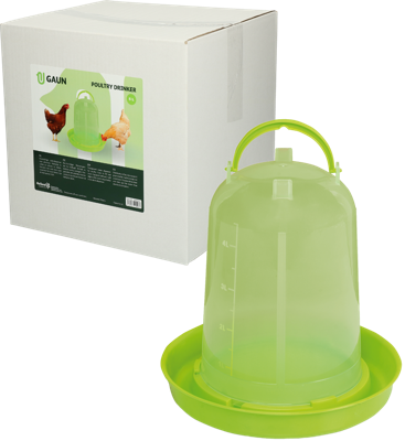 Pluimvee drinktoren 5 l green lemon Pluimvee drinktoren 5 l green lemon