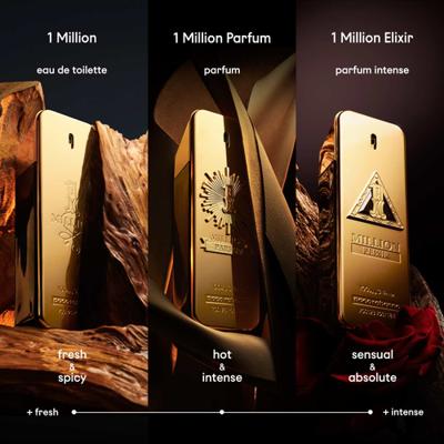 Paco Rabanne eau de toilette spray one million 50ml heren - thumbnail