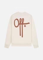 Off The Pitch Full Stop Crewneck Heren Gebroken Wit - Maat M - Kleur: Gebroken Wit | Soccerfanshop - thumbnail