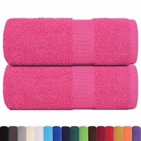 Washandjes 2 stuks FROGN Roze 30x30 cm 100% Katoen - thumbnail