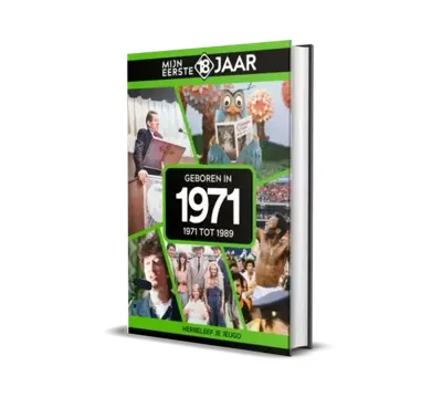 Boek eerste 18 jaar 1971