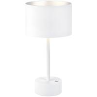 LED Tafellamp - Musterring Loop - 1 Lichtpunt van 5 Watt - Dimbaar - Aanpasbare Lichtkleur - Geheugenfunctie - Nachtlamp - Afstandsbediening - Mat Wit - Metaal - thumbnail