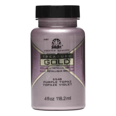FolkArt • treasure gold 118ml purple topaz