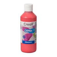 Creall glitterverf rood, 250ml - thumbnail