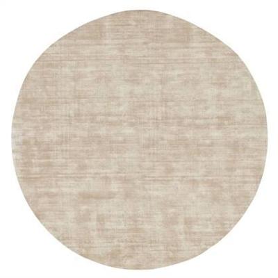 MUST Living Rond Vloerkleed 'La Belle' 200cm, kleur Beige