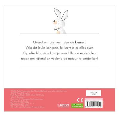 Rebo Publishers Kleuren - eerste voelboek