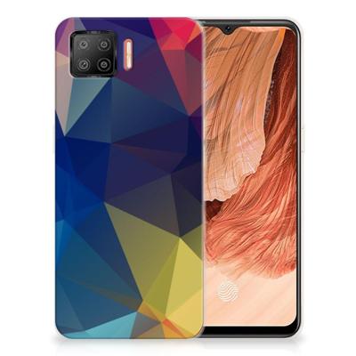 OPPO A73 4G | TPU Hoesje | Polygon Dark