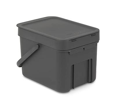 Brabantia Sort and Go Afvalemmer 6L Grijs - thumbnail