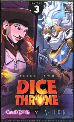 Dice Throne Season Two Cursed Pirate vs Artificer