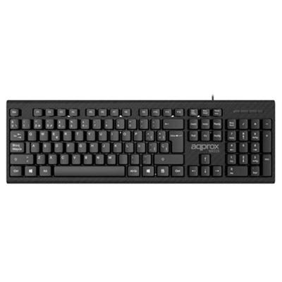 Toetsenbord approx! APPMX225 Zwart Toetsenbord approx! APPMX225 Zwart