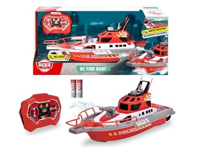 Dickie Toys RC Fire Boat RC boot voor beginners RTR 384 mm Dickie Toys RC Fire Boat RC boot voor beginners RTR 384 mm