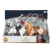 Toi-Toys Toi toys horses 2 paarden + accessoires - thumbnail
