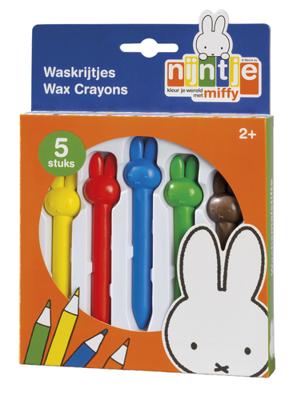 Bambolino Toys Nijntje waskrijtjes, 5st. - thumbnail