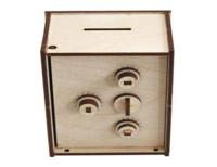 Solexpert Bouwpakket - kluis als spaarpot met echt slot - thumbnail