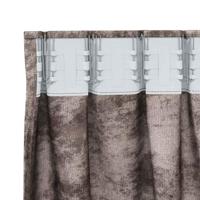 VidaXL Velvet gordijnen 2 pcs cappuccino 175 x 140 cm fluweel - thumbnail