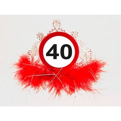 40 Jaar Tiara Verkeersbord