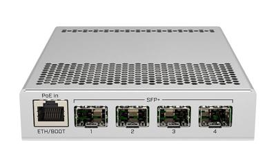 Mikrotik CRS305-1G-4S+IN netwerk-switch Managed Gigabit Ethernet (10/100/1000) Wit Power over Ethern