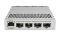 Mikrotik CRS305-1G-4S+IN netwerk-switch Managed Gigabit Ethernet (10/100/1000) Wit Power over Ethern - thumbnail