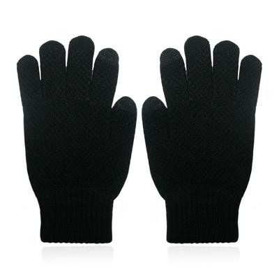 LGT JWLS Gebreide Heren Handschoenen - Warm Winter Zwart