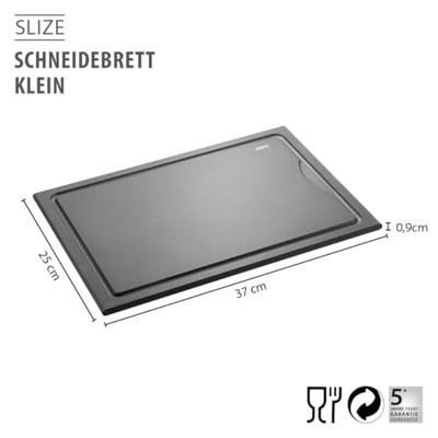 GEFU - Keukenhulpen - Snijplank Slize 37 x 25cm