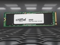 Crucial CT480E100SSD8 E100 SSD, 480 GB, M.2 NVME, PCIe Gen 4, 4700Mbs - thumbnail