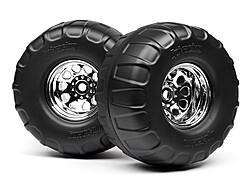 Mounted dual stage tyres on classic king wheels