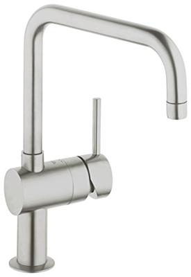 Grohe Minta keukenkraan met U-uitloop Supersteel Grohe Minta keukenkraan met U-uitloop Supersteel