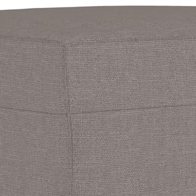Voetenbank 70x55x41 cm stof taupe