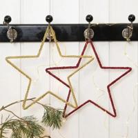 Lurex glitter garen, l: 160 m, goud, 25 gr/ 1 bol - thumbnail