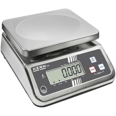 Kern FFN 6K2IPM Tafelweegschaal Weegbereik (max.) 6 kg Resolutie 2 g Zilver