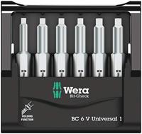 Wera Bit-Check 6 V Universal 1 05056478001 Bitset 6-delig Binnen-vierkant (Robertson) Torsion zone - thumbnail