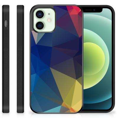 iPhone 12 Mini Grip Case Polygon Dark iPhone 12 Mini Grip Case Polygon Dark