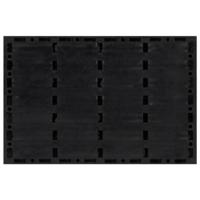 Deurmat rechthoekig 40x60 cm rubber en kokosvezel - thumbnail