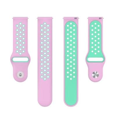 Sport Edition - Roze + groen - Xiaomi Mi Watch / Xiaomi Watch 2 / Xiaomi Watch S1 / S2 / S3 / S4 Sport Edition - Roze + groen - Xiaomi Mi Watch / Xiaomi Watch 2 / Xiaomi Watch S1 / S2 / S3 / S4