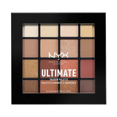 NYX Professional Makeup Professional Makeup Ultimate Shadow Palette - Warm Neutrals USP03 - Oogschaduw Oogschaduw Palet - 13,3 gr