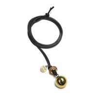 Proud MaMa Zwangerschapsketting Babybel Ketting Basic GOLD [babyfeet] - thumbnail