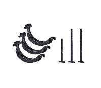 THULE proride squarebar adapter - thumbnail