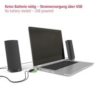 Hama 2.0 PC-luidsprekers Kabelgebonden 2.5 W Zwart - thumbnail