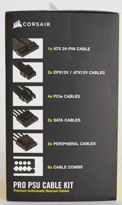 Corsair Premium Individually Sleeved PSU Pro Kit Type 4 Gen 4 kabel Corsair Premium Individually Sleeved PSU Pro Kit Type 4 Gen 4 kabel